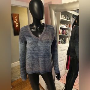Blue multi  sweater size small